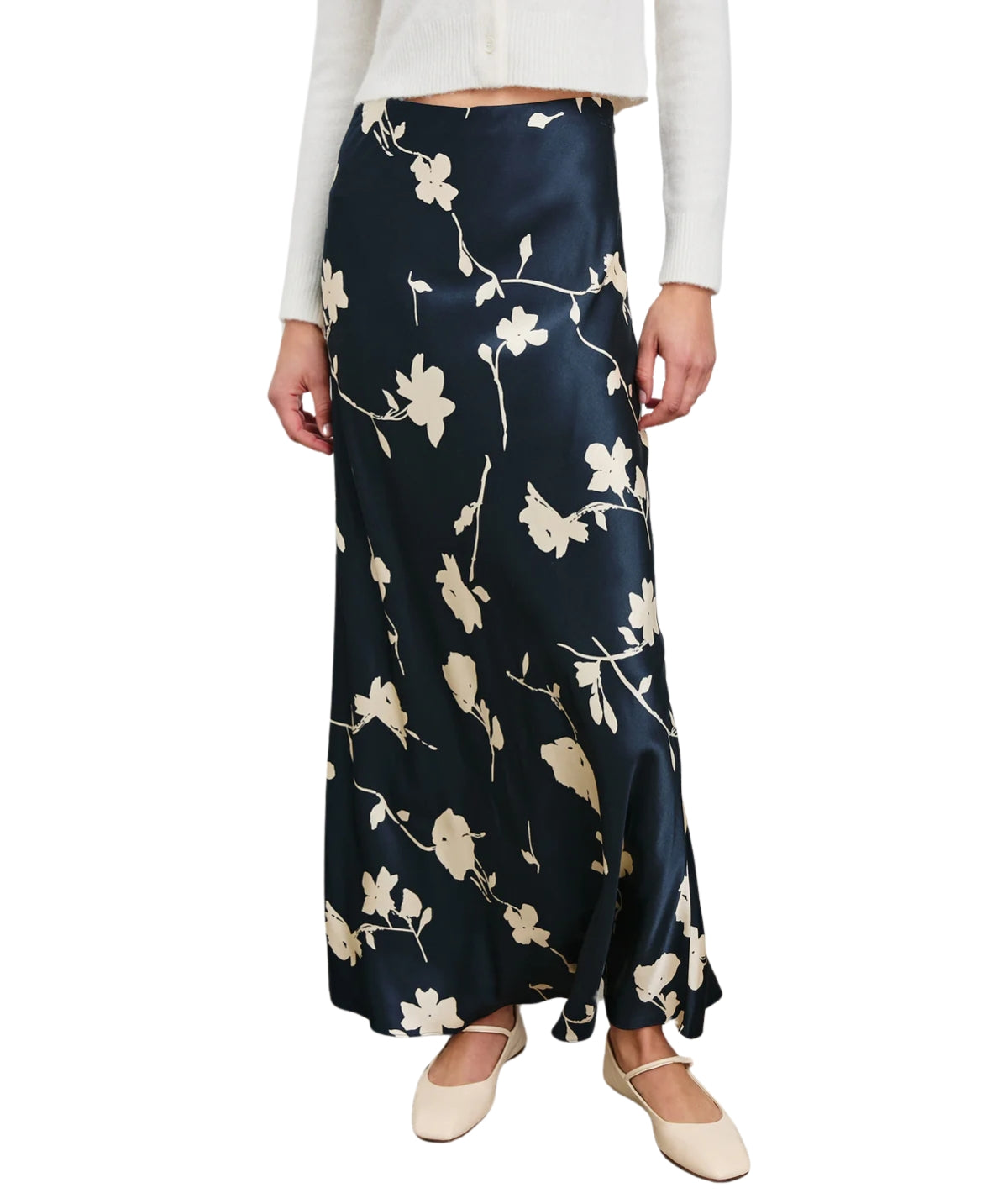 Romina Skirt- Midnight Roses