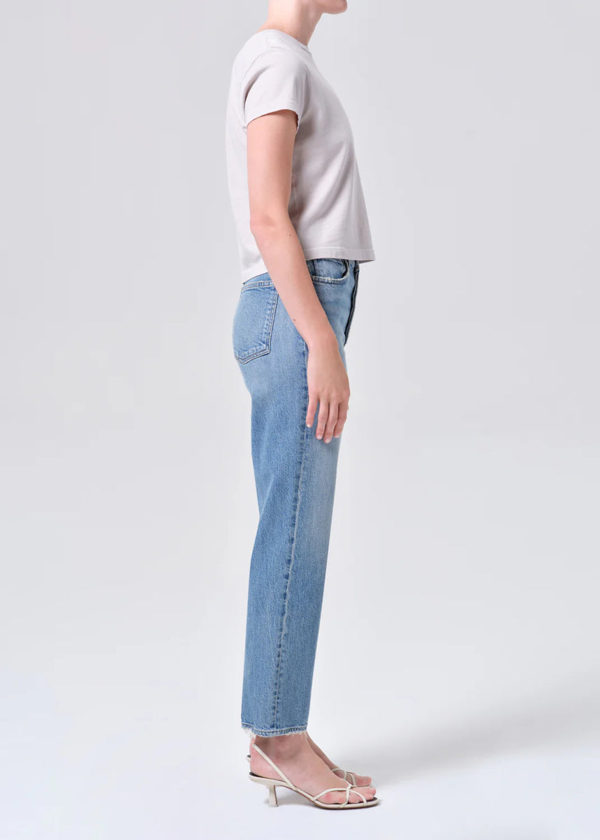 90's Pinch Waist Crop- Renew