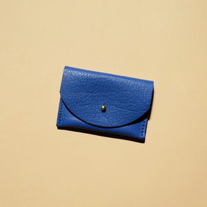 Lapis Leather Cardholder