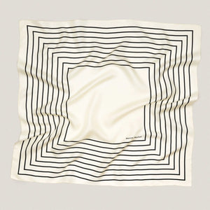 Agnes 100% Scarf- Ivory