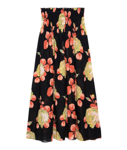 The Canary Skirt- Cabbage Rose Print