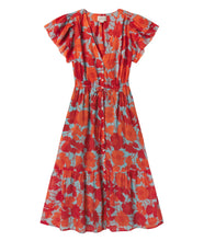 Kristine Dress- Shoreline Poppy
