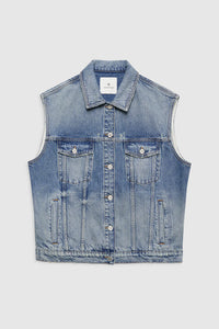 Rory Vest-Summer Indigo Vintage Blue