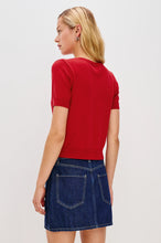 Aisley Sweater- Crimson