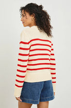 Alise Sweater- Cherry Stripe