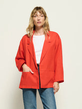 Beatrice Blazer- Aurora Red