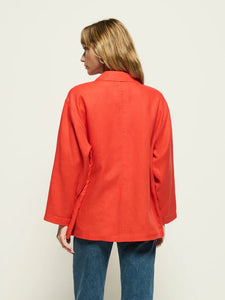 Beatrice Blazer- Aurora Red