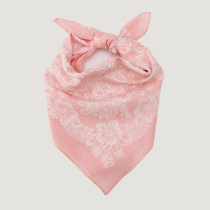 Cotton Blossom Bandana- Shell Pink