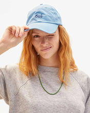 Baseball Hat- Sky Blue w/ Navy Embroidered Oui