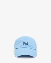 Baseball Hat- Sky Blue w/ Navy Embroidered Oui