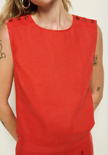 Cara Tank- Aurora Red