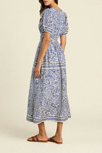 Sonia Dress- Hydra Border