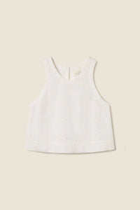 Esther Tank- Handkerchief Eyelet
