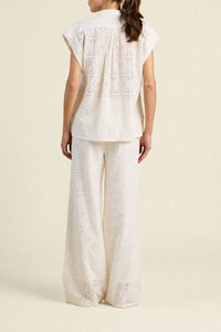 Della Shirt- Handkerchief Eyelet