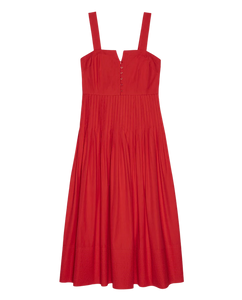 The Day Break Dress- Hot Red