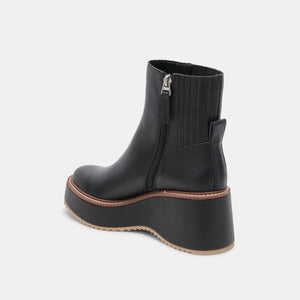 Hilde Boot- Black Leather