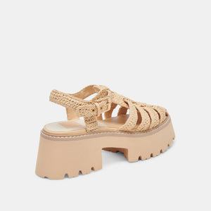Lasly Sandals- Natural Knit