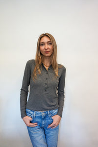 Kylee Snap Long Sleeve- Galaxy