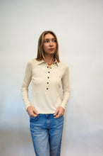 Kylee Snap Long Sleeve- Bone