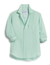 Eileen Relaxed Button-Up Shirt- Sea Foam