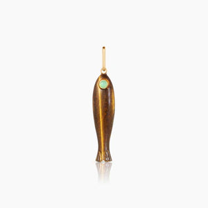 Fortuna Tigers Eye Lariat Necklace