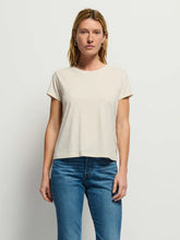 Goldie Boxy Crew- Heather Oatmeal