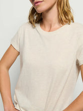Goldie Boxy Crew- Heather Oatmeal