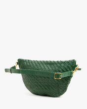 Grande Fanny- Evergreen Woven Zig Zag