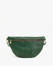 Grande Fanny- Evergreen Woven Zig Zag