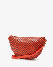 Grande Fanny- Bright Poppy & Bordeaux Woven Checker