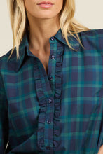 Ava shirt- Nocturne Plaid