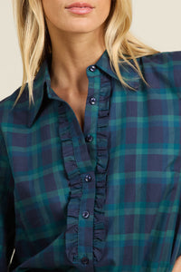 Ava shirt- Nocturne Plaid