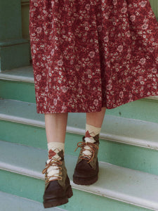 The Viola Skirt- Spice Mesa Floral