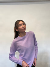 Light Crew Sweater- Opal