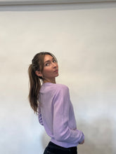 Light Crew Sweater- Opal