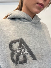 Jaci Hoodie Letterman- Medium Heather Grey