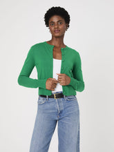 Cosysoft Slim Cardigan- Green Tambourine