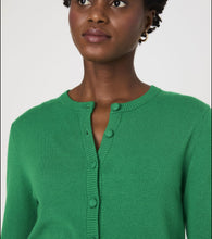 Cosysoft Slim Cardigan- Green Tambourine