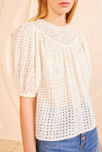 Amina Top- Ivory