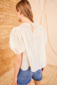 Amina Top- Ivory
