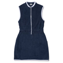 The Terry Dress- Navy