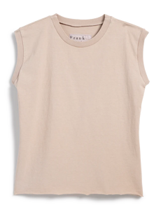 Aiden Vintage Muscle Tee- Latte