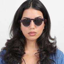 Leonard Sunglasses- Rum Raisin/ Bone