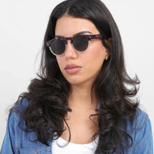 Leonard Sunglasses- Rum Raisin/ Bone