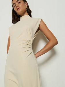 Marceline Midi Dress- Parchment