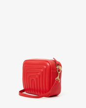 Midi Sac- Rouge Channel Quilted Nappa
