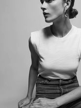 Patti Muscle Tank-  Optic White