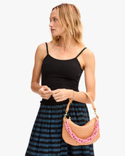 Petit Moyen- Bisque Woven Checker