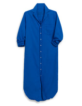 Rory Maxi Shirtdress- Lapis