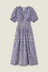 Sonia Dress- Hydra Border